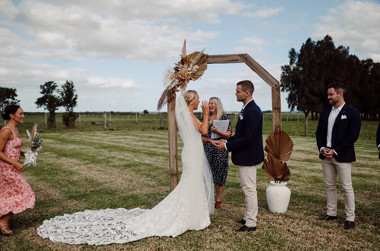 Real Weddings Figbird Cottage
